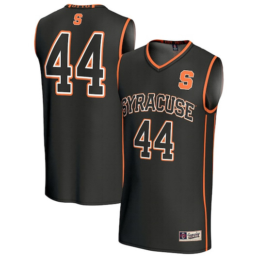 Unisex GameDay Greats  Black #44 Syracuse Orange Lightweight Collegiate Basketball Fashion Jersey