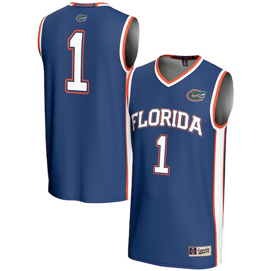 Unisex GameDay Greats #1 Royal Florida Gators Lightweight Basketball Jersey