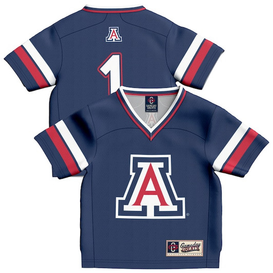 Infant GameDay Greats #1 Navy Arizona Wildcats Collegiate Football Fashion Jersey