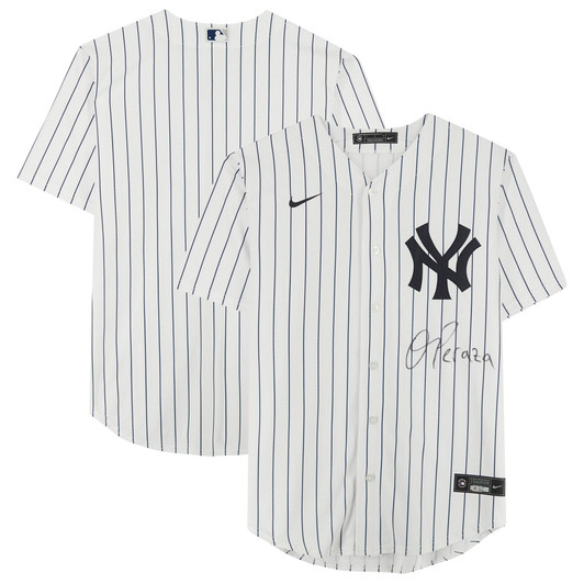 Oswald Peraza New York Yankees Fanatics  Autographed Nike Replica Replica Replica Jersey - White