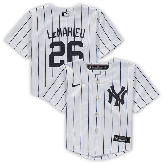 DJ LeMahieu New York Yankees Nike Replica Replica Home Replica Player Jersey - White