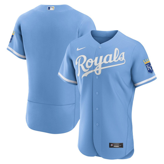 Kansas City Royals Nike Replica Replica 2022 Alternate  Jersey - Light Blue