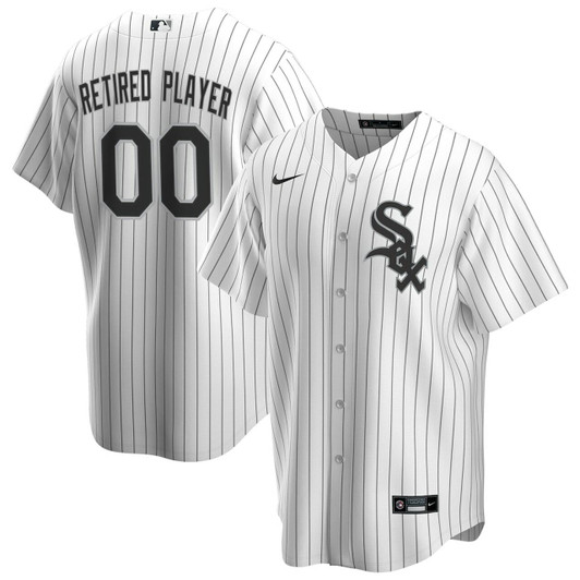 Men'S Chicago White Sox White Home Pick-A-Player Retired Roster Baseball Jersey Mlb Baseball Jersey170