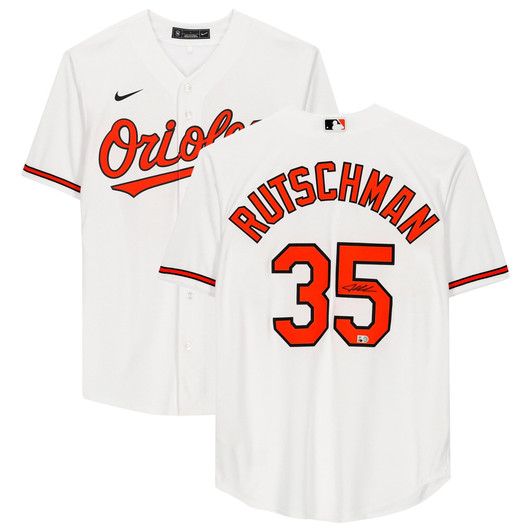 Adley Rutschman Baltimore Orioles Fanatics  Autographed Nike Replica Replica Replica Jersey - White