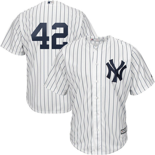 Mariano Rivera New York Yankees Majestic 2021 Hall Of Fame Cool Base Player Jersey Jersey White/Navy 2021