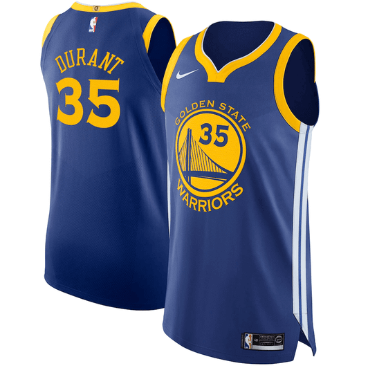 Kevin Durant Golden State Warriors Royal Icon Edition 3D Jersey