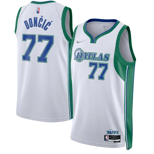 Luka Doncic Dallas Mavericks Nike Replica Replica Replica 2021/22 Swingman Jersey - City Edition - White