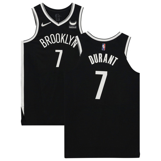 Kevin Durant Brooklyn Nets Fanatics  Game-Used #7 Black Jersey vs. Cleveland Cavaliers on April 12, 2022 - 25 Pts, 11 Ast - Size 50+4