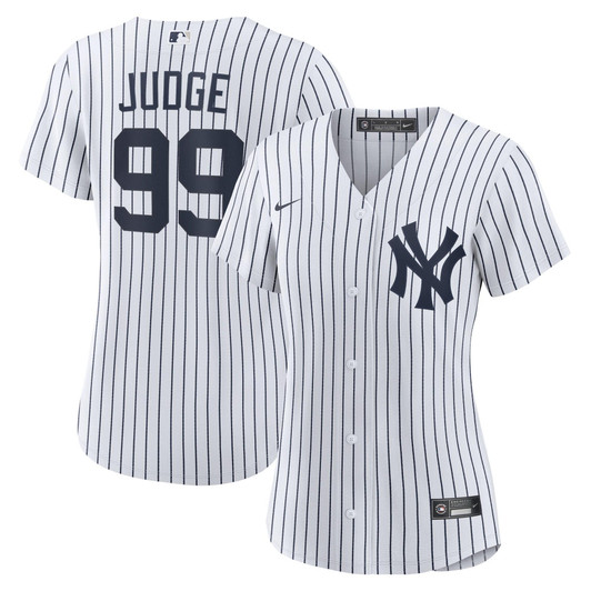 Aaron Judge New York Yankees Nike Replica Replica Women's Home Replica Player Jersey - White