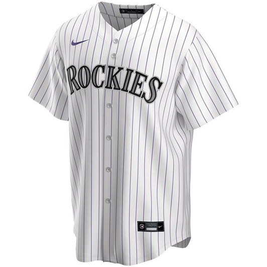 Colorado Rockies 2020 Mlb Personalized Custom White Stripe Lines Custom Jersey All-Over Print