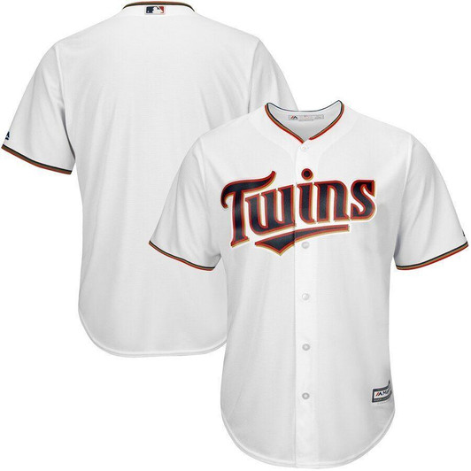Minnesota Twins Majestic Official Cool Base Jersey White 2019