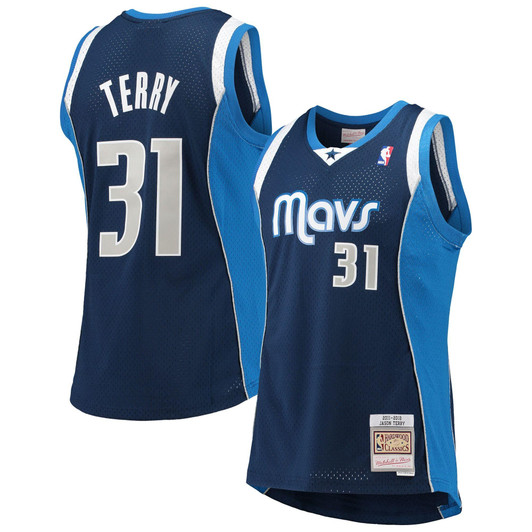 Jason Terry Dallas Mavericks 2011/12 Hardwood Classics Navy Jersey gift for Dallas Mavericks fans