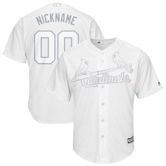 St. Louis Cardinals Majestic 2019 Players Weekend Pick-A-Player Roster Jersey White 2019