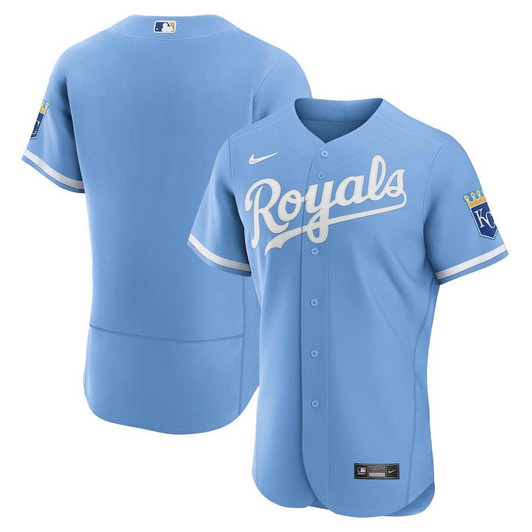 Mens Kansas City Royals Nike Replica Replica Light Blue 2022 Alternate  Jersey