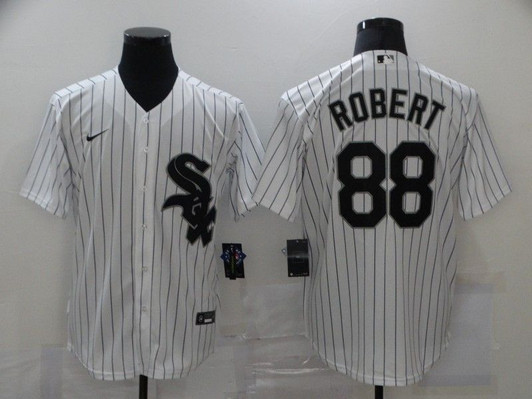 Chicago White Sox Luis Robert #88 2020 Mlb White Jersey