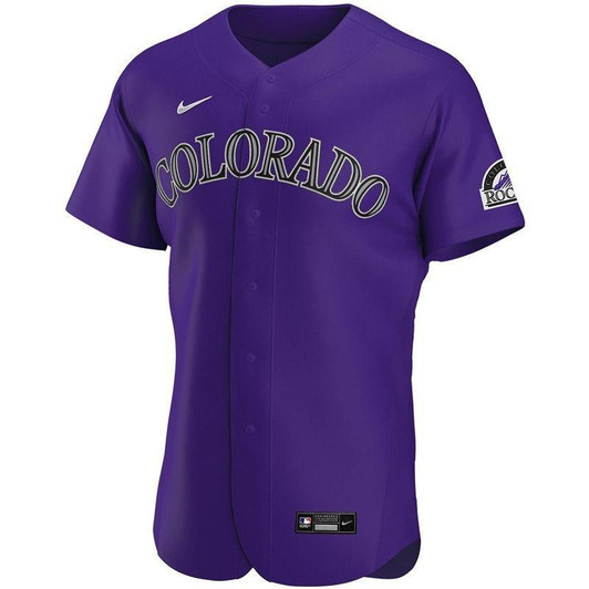Colorado Rockies 2020 MLB Personalized Custom Purple Custom Jersey