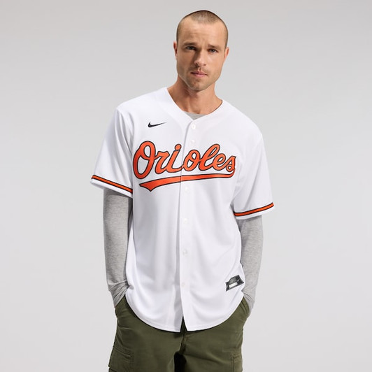 Men's Baltimore Orioles Nike White Home Replica Team Jersey