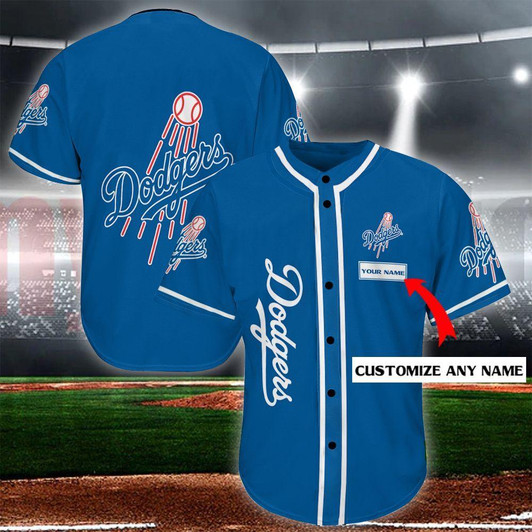Los Angeles Dodgers Personalized Baseball Jersey Shirt 84 Hkt0906 Sport Hot Trending Hot Choice Design Beautiful - MLB