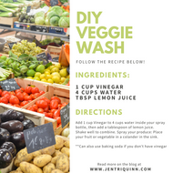 DIY Veggie Wash Recipe That's Too Easy to Not Do (As Seen On TV)