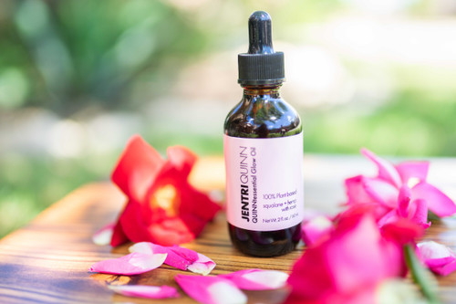QUINNtessential glow oil with hemp and squalane by Jentri Quinn