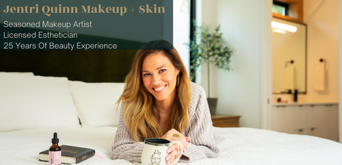 Enjoy a private online beauty audit and consultation with oncology-certified licensed esthetician, Jentri Quinn. This is not medical advice or meant to replace medical attention.