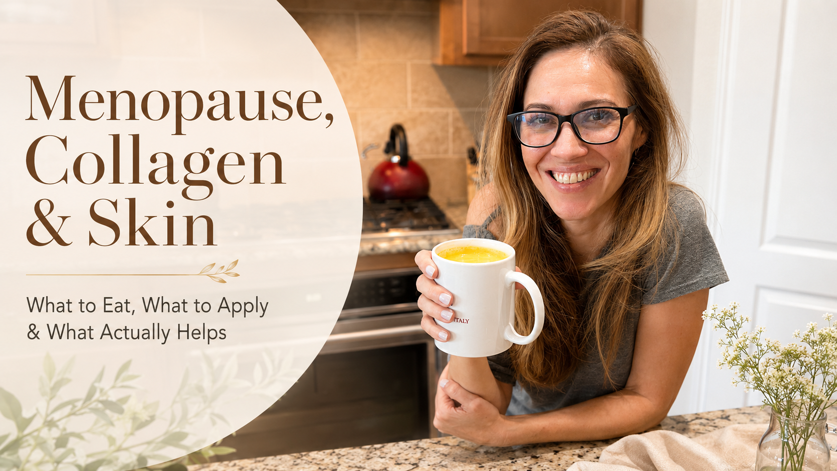 Menopause, Collagen & Skin: What to Eat, What to Apply, and What Actually Helps