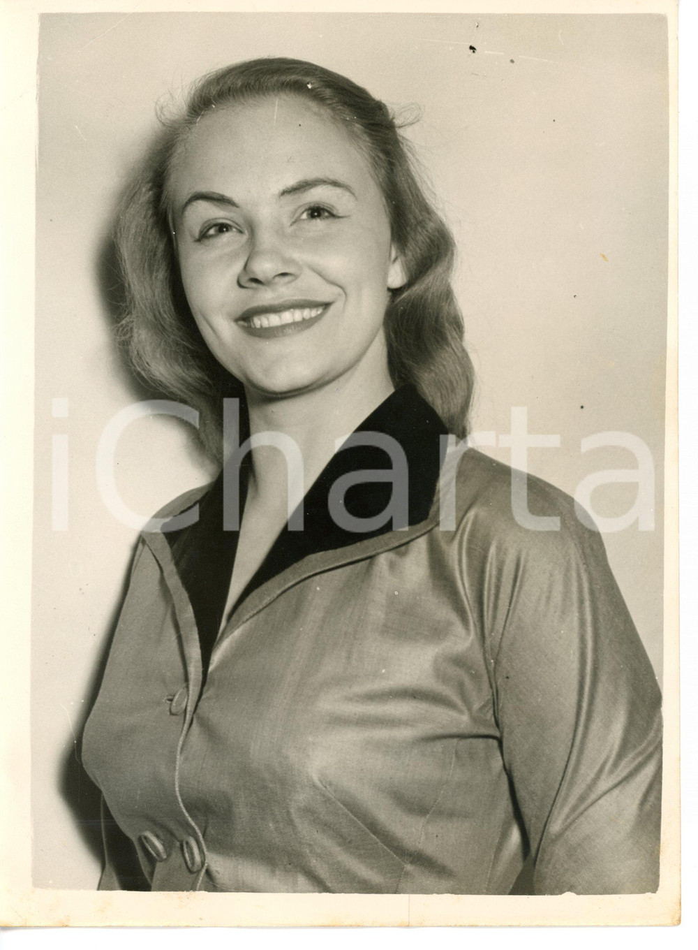 1954 LONDON Aeolian Hall - Portrait of Miss America Evelyn AY *Photo 15x20 cm