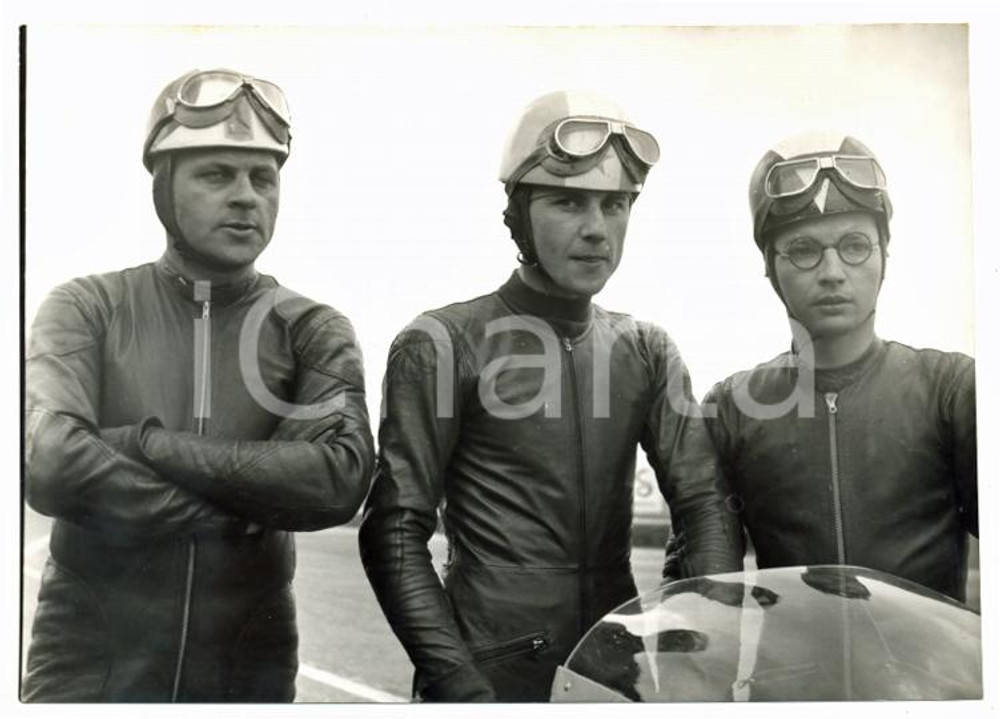 1959 MODENA Libero LIBERATI Emilio MENDOGNI Gianpieri ZUBANI Team MOTO MORINI