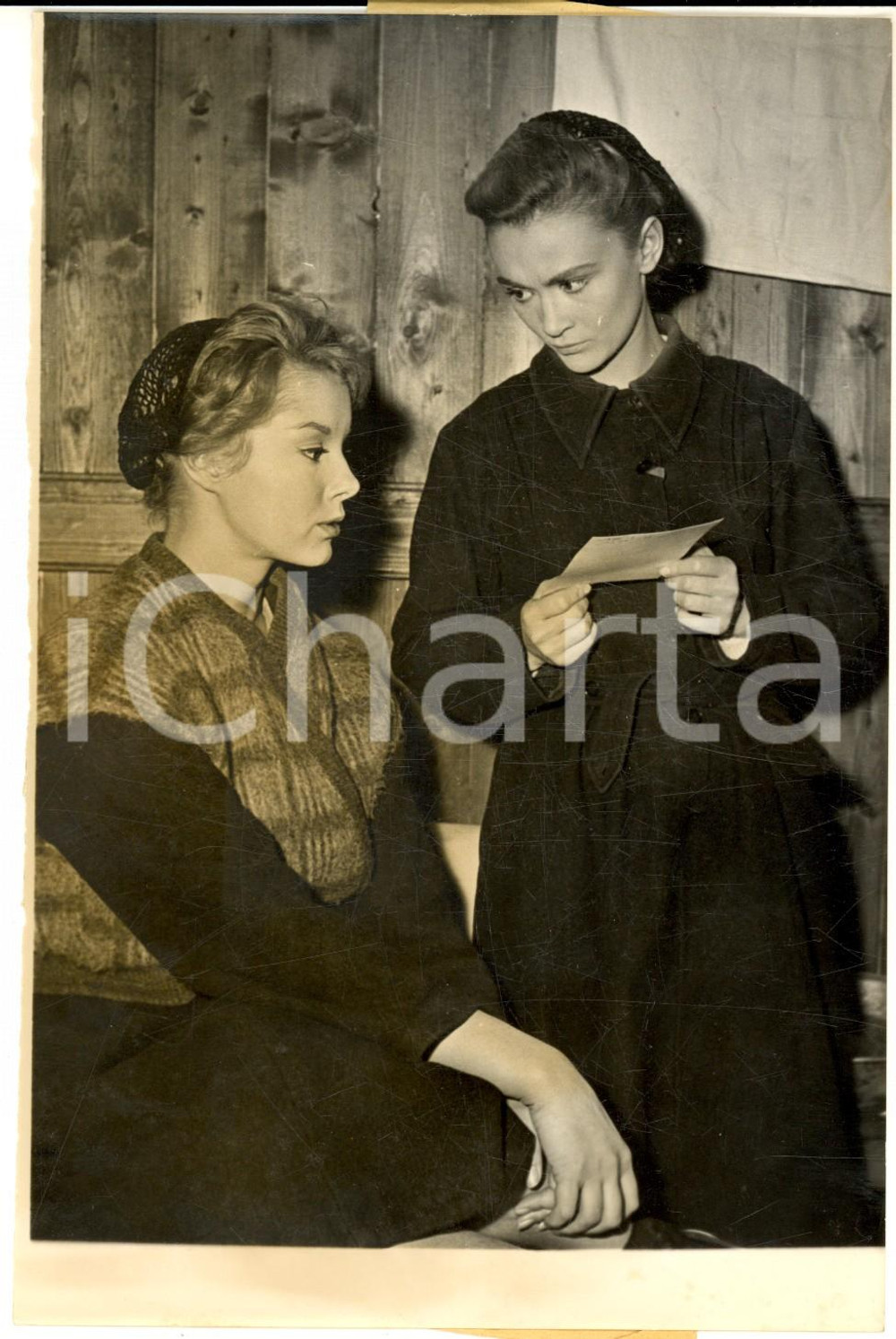 1958 CINEMA Film "Prison de femmes" Danièle DELORME dans sa cellule - Photo