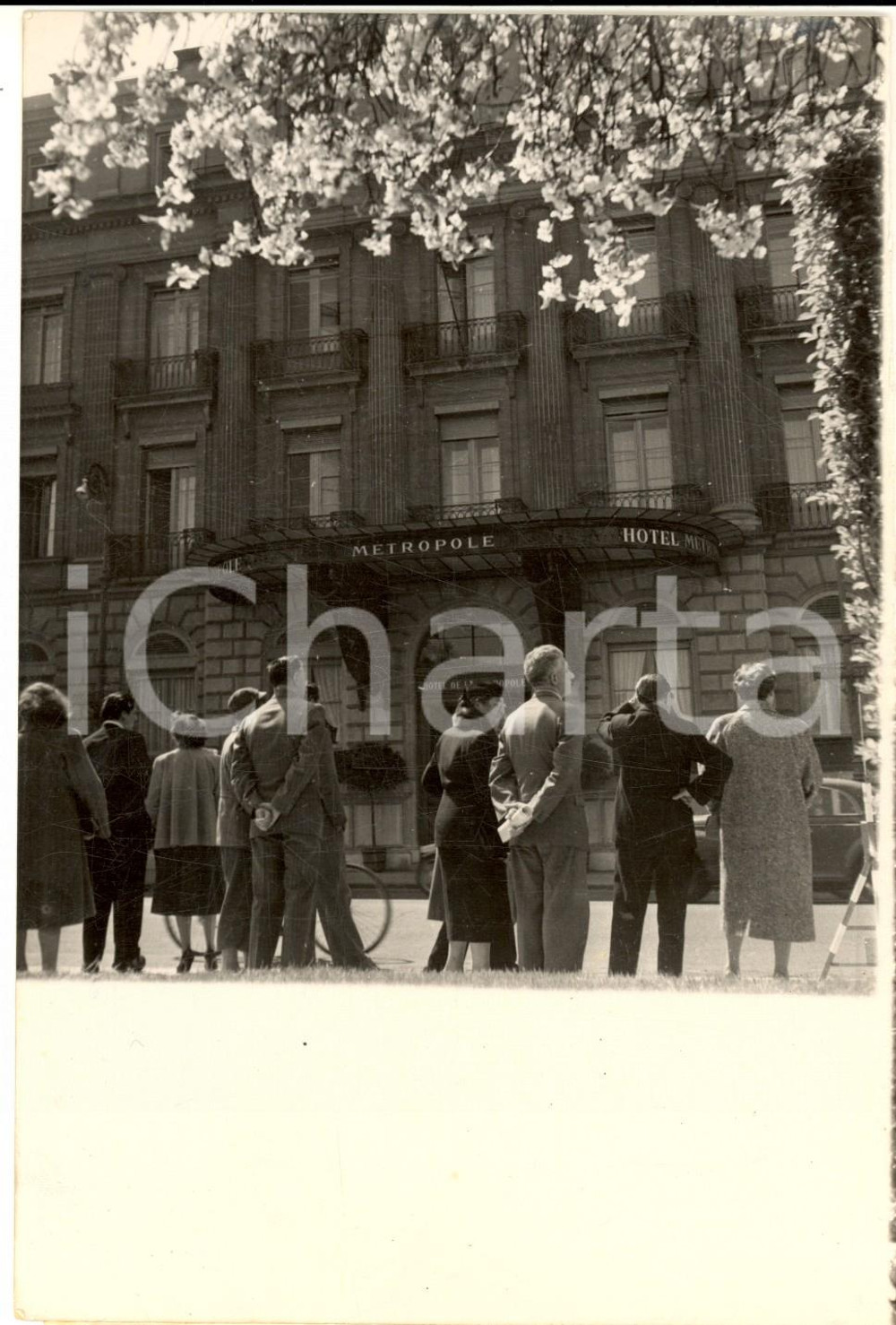 1954 Conferenza di GINEVRA - Hotel METROPOLE alloggio delegazione russa *Foto