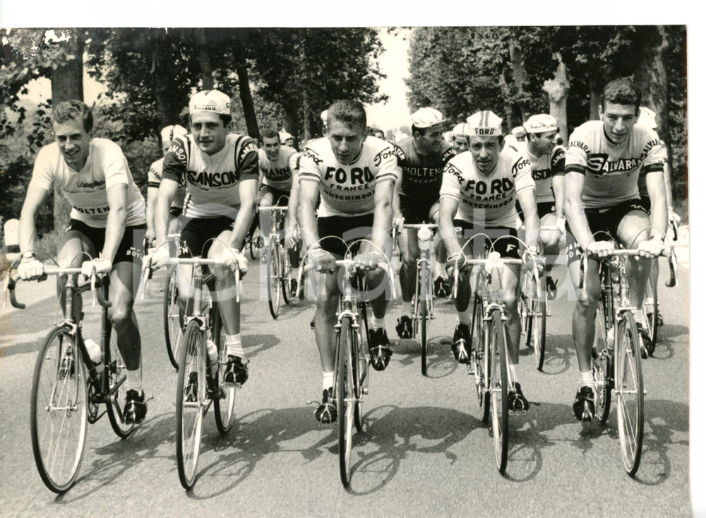 1966 TRIESTE - GIRO D'ITALIA Gianni MOTTA - Jacques ANQUETIL - Felice GIMONDI