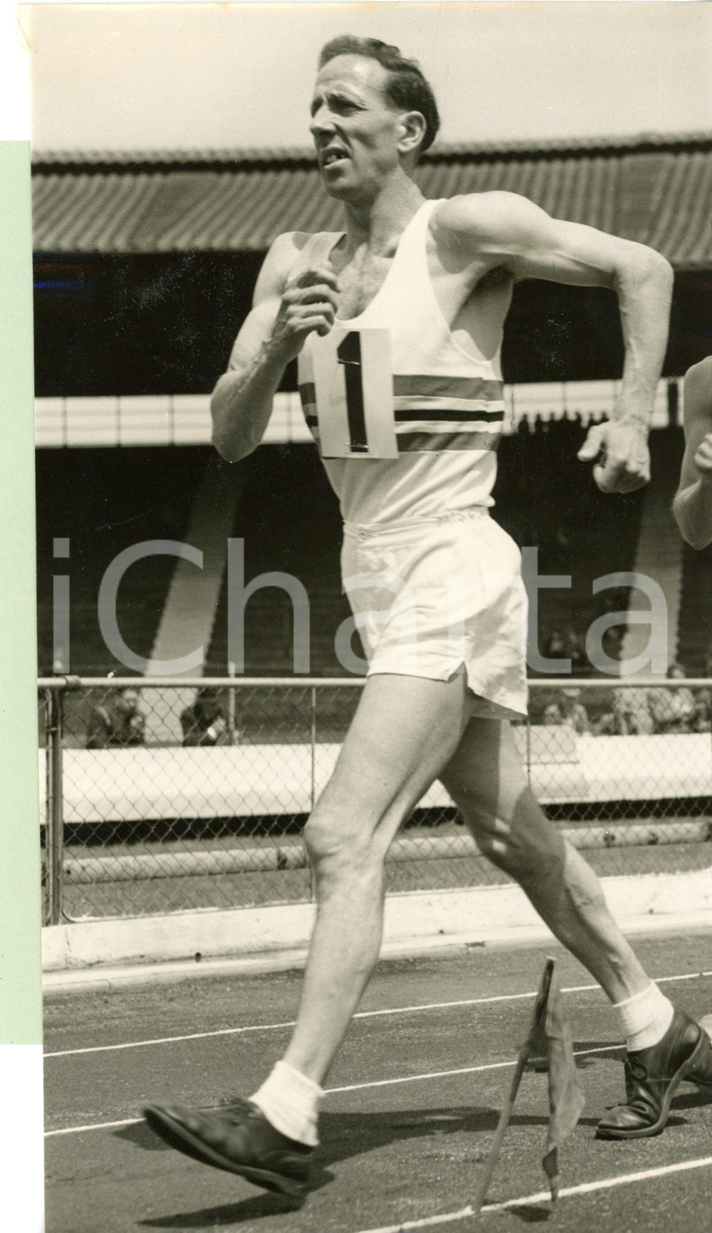 1956 MELBOURNE Olympic Games - George COLEMAN durante la gara *Foto 11x20 cm