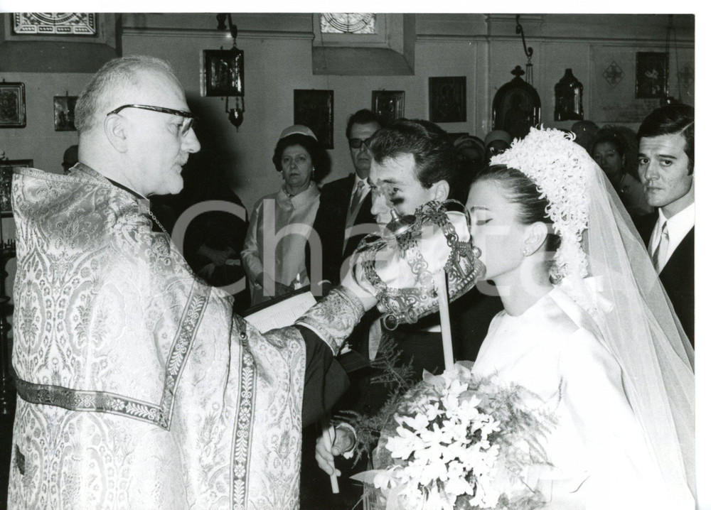 1968 CANNES Matrimonio Jorge DE BAGRATION e María DE LAS MERCEDES DE ZORNOZA