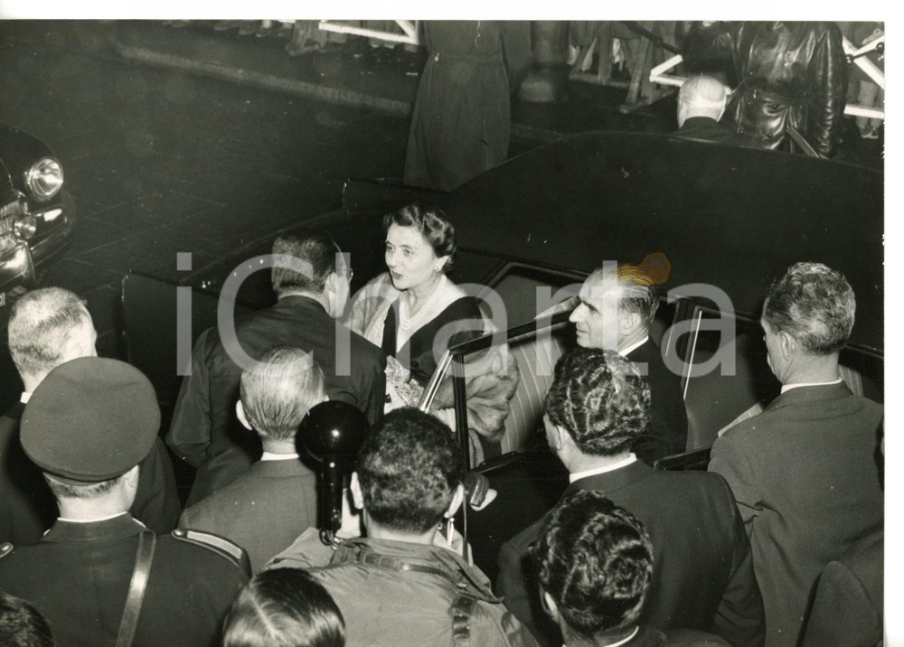 1959 TORINO Teatro Carignano - Carla GRONCHI alla prima de "La Grande Guerra"