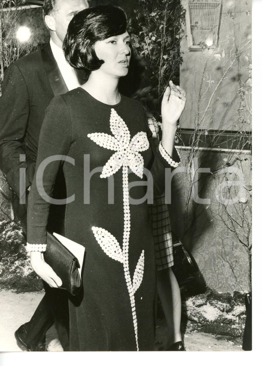 1967 NEW YORK Susan STEIN alla prima del film "Camelot" *Foto 13x18 cm