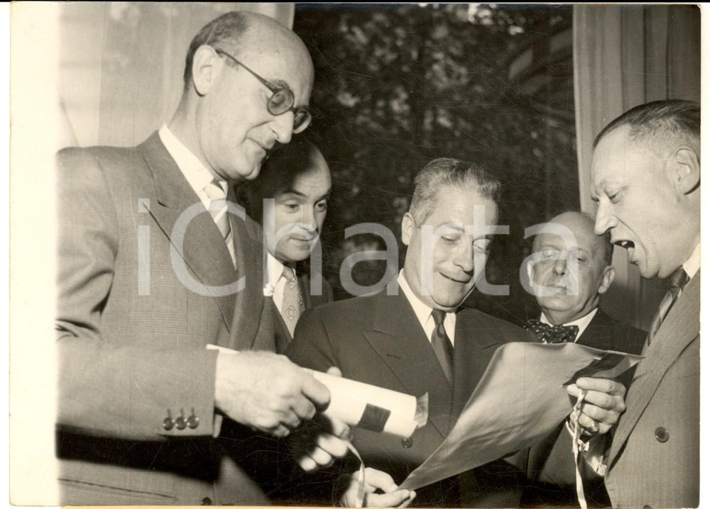 1953 PARIS Prix Centre National Cinématographie - Nicola DE PIRRO Jacques FLAUD 