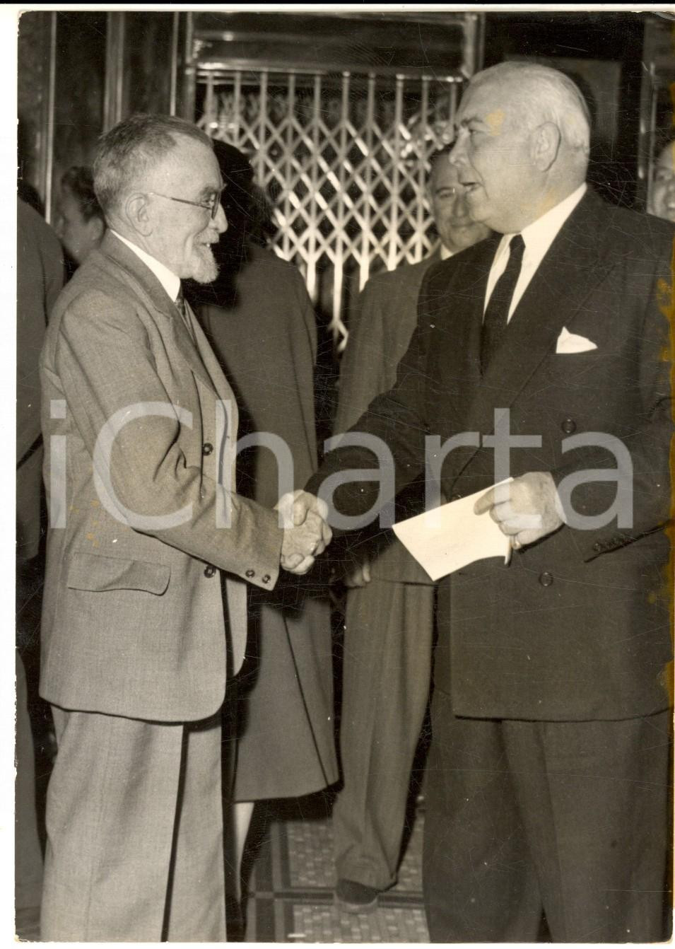 1953 PARIS Présentation CINEMASCOPE - Henri CHRETIEN Spyros SKOURAS *Photo 13x18