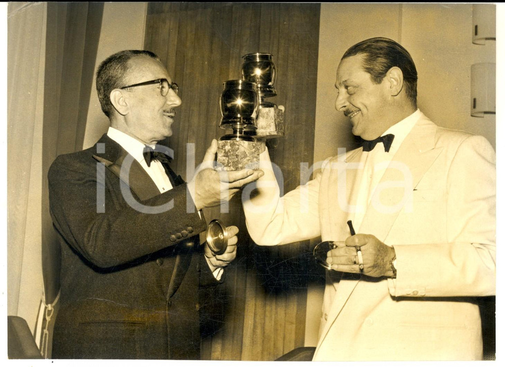 1959 SAINT-VINCENT "Grolle d'oro" - Peppino DE FILIPPO migliore attore - Foto