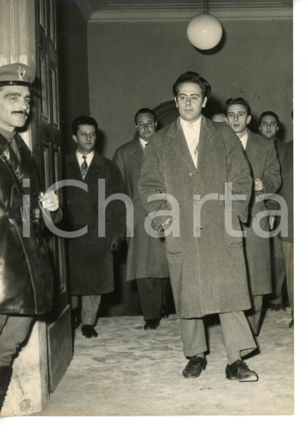 1957 ROMA - CRONACA NERA Scarcerazione di un presunto assassino *Foto 13x18 cm
