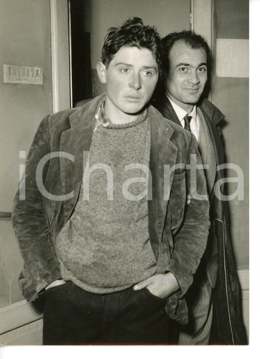 1960 MILANO - CRONACA NERA Assassino di Giacomo SAVOLDELLI in caserma *Foto