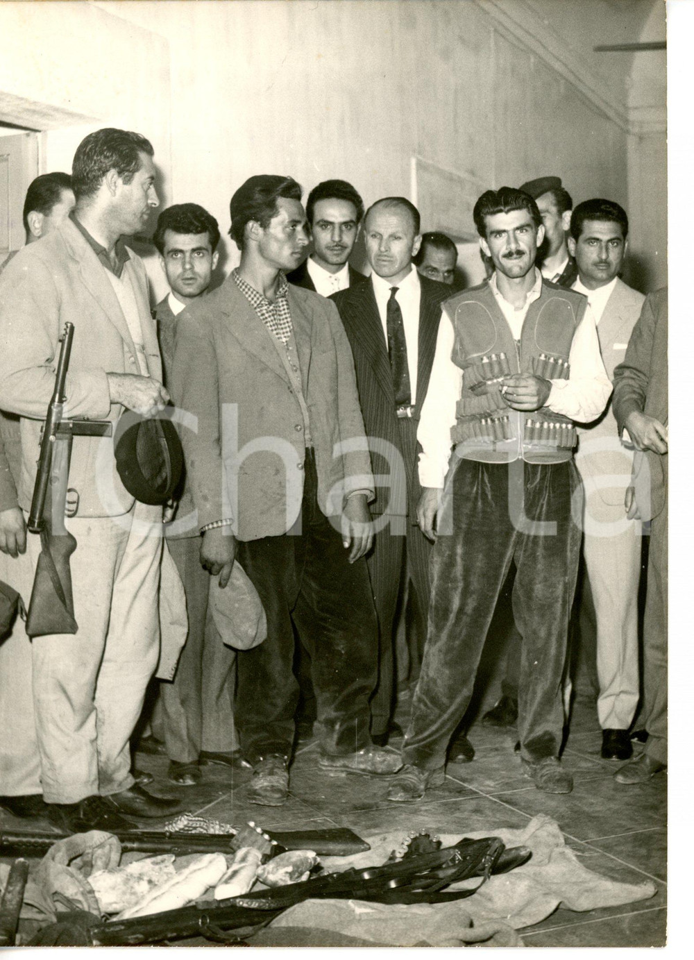 1959 PALERMO Squadra mobile - Banditi Matteo CLAUDINO e Natale RICCOBONO 