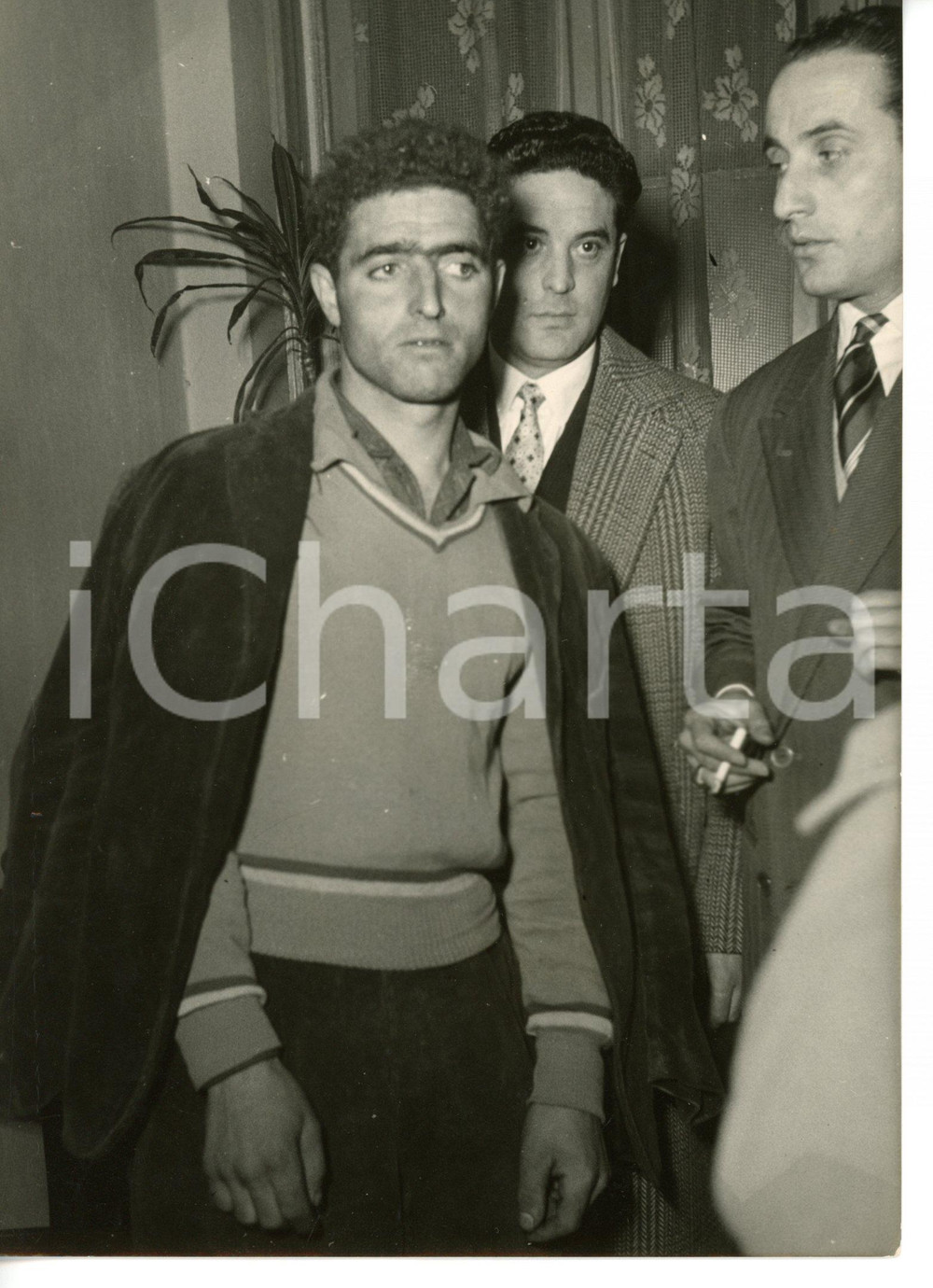 1955 ca MILANO Arresto del presunto assassino di via Scaldasole *Foto 13x18 cm