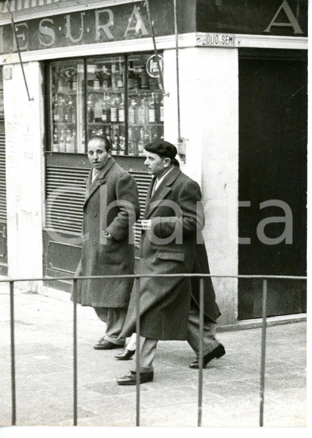 1957 VENEZIA - CASO MONTESI Venanzio DI FELICE con Terzo GUERRINI *Foto 13x18 cm