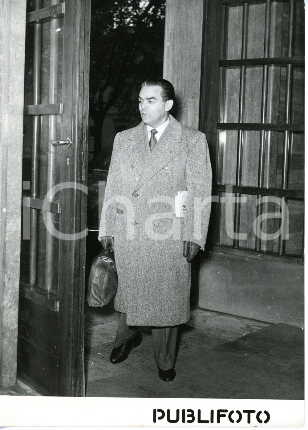 1954 ROMA - CASO SOTGIU Via Giulio Cesare - Il segretario di Domenico CROSTA 