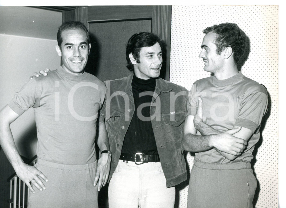 1967 APPIANO GENTILE Luis SUAREZ - Rafael DE CORDOBA - Sandro MAZZOLA *Foto