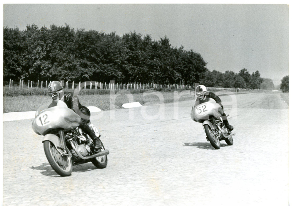 1953 MONZA Prove ufficiali MOTOMONDIALE - Umberto MASETTI - Reg ARMSTRONG *Foto