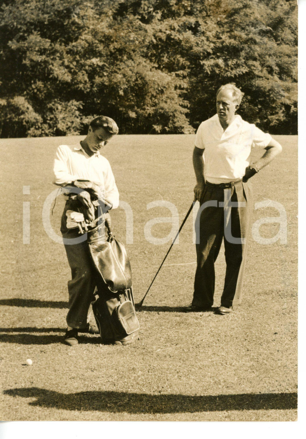1954 MONTORFANO Campionato di golf per dilettanti - Ex re Leopoldo DEL BELGIO