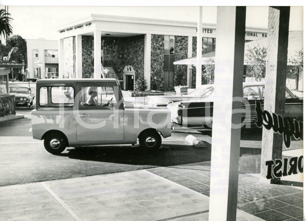 1967 NEW YORK Auto elettrica MARKETTE della WESTINGHOUSE *Foto 18x13 cm
