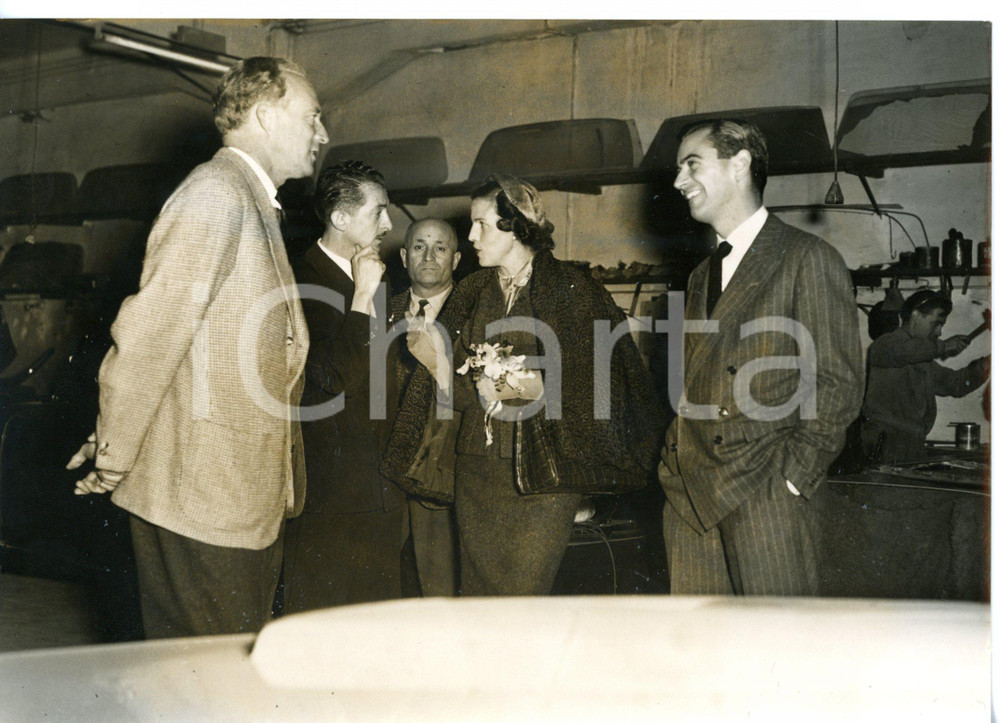 1954 TORINO Carrozzeria Vignale - Leopoldo III del BELGIO con Mary Lilian BAELS 