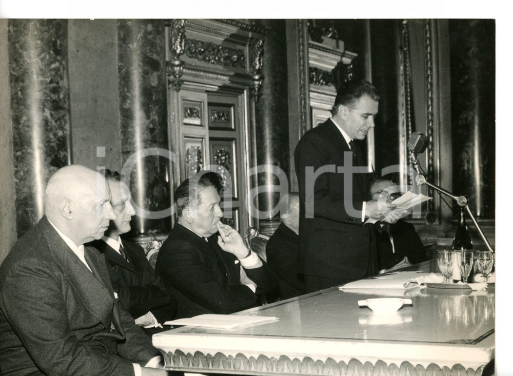 1962 MILANO Circolo della Stampa - Figlio di Aldo PALAZZI editore di Tempo *Foto